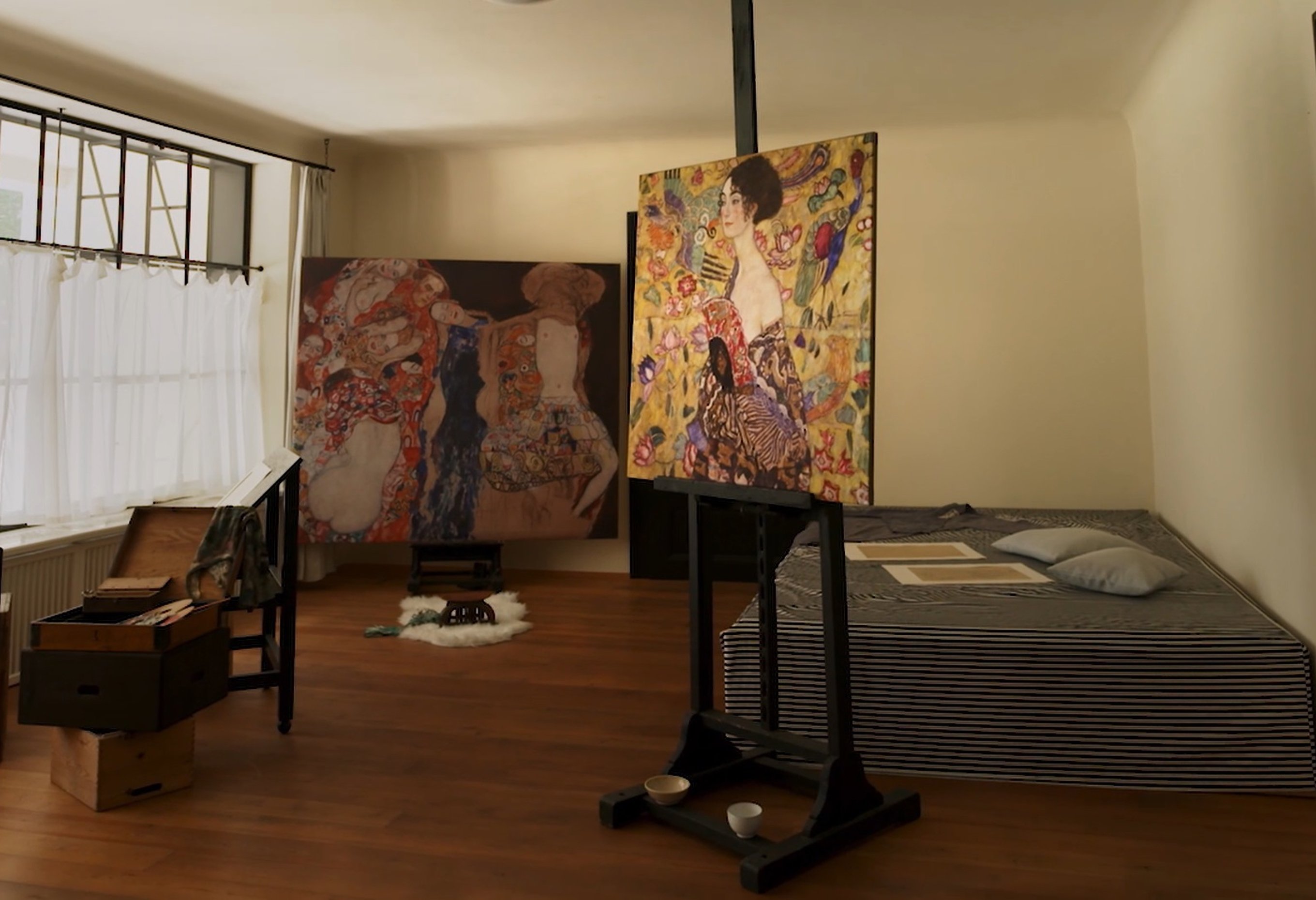 EOS Klimt & The Kiss, Gustav Klimt's Studio